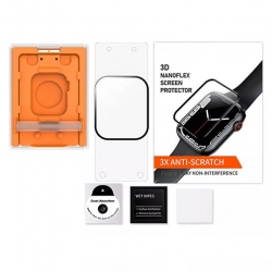 Transparent Screen Protector for Apple Watch Series 7 41mm with Installation Kit لصقة حماية شاشة ابل واتش