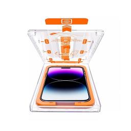 Transparent Screen Protector for iPhone 14 Plus with Installation Kit لصقة حماية شاشة لايفون 14 بلس