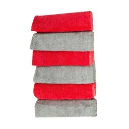 Microfiber cloths 6 pcs Set سيت قطع قماش للتنظيف