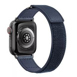 سوار جلد لساعة ابل واتش Apple Watch Band Soft Leather Suitable for Sport 44/45/46/49mm