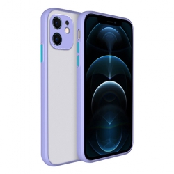 كفر شفاف لاجهزة ايفون  Ultra Thin Matte iPhone Case with Camera Protection 