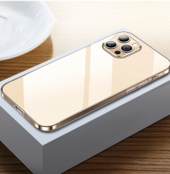 Ultra Thin Full Camera Protection Soft Silicone Transparent TPU Clear Mobile Phone Case For iPhone كفر سيليكون لأجهزة الآيفون