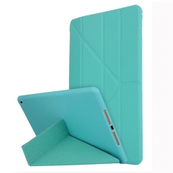 Magnetic Protective Multi-folding Flip iPad Case with Intelligent Auto Sleep كفر لاجهزة ايباد