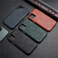 Genuine Leather Case For iPhone كفر جلد لأجهزة الآيفون