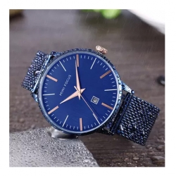 Mf0115 Mesh Steel Band Men's Watch ساعة رجالية