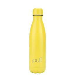 قنينة معدنية حافظة للحرارة Puff Matte Yellow Bottle 500ml
