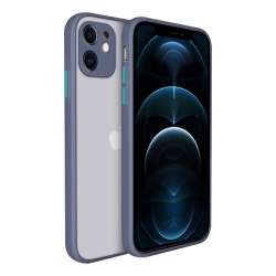 كفر شفاف لاجهزة ايفون  Ultra Thin Matte iPhone Case with Camera Protection 