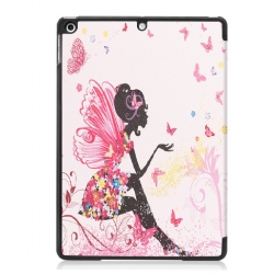 كفر جلد لاجهزة ايباد Colored Drawings Leather iPad Case with Holder 
