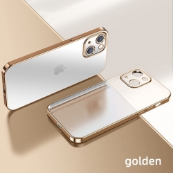 Matte Transparent Silicone Phone Case For iPhone 14 Series كفر موبايل سيليكون لسلسلة اجهزة ايفون 14