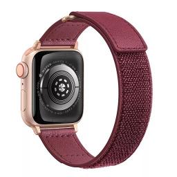 سوار جلد لساعة ابل واتش Apple Watch Band Soft Leather Suitable for Sport 44/45/46/49mm