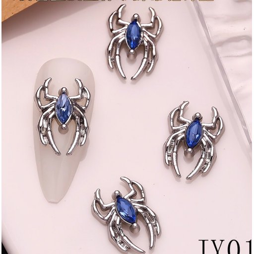 بروش اضافر عنكبوت Spider brooch for nails