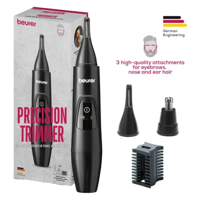 ماكينة تشذيب الشعر الدقيقة بويرر Beurer Precision Trimmer MN2X Beurer Precision Trimmer MN2X