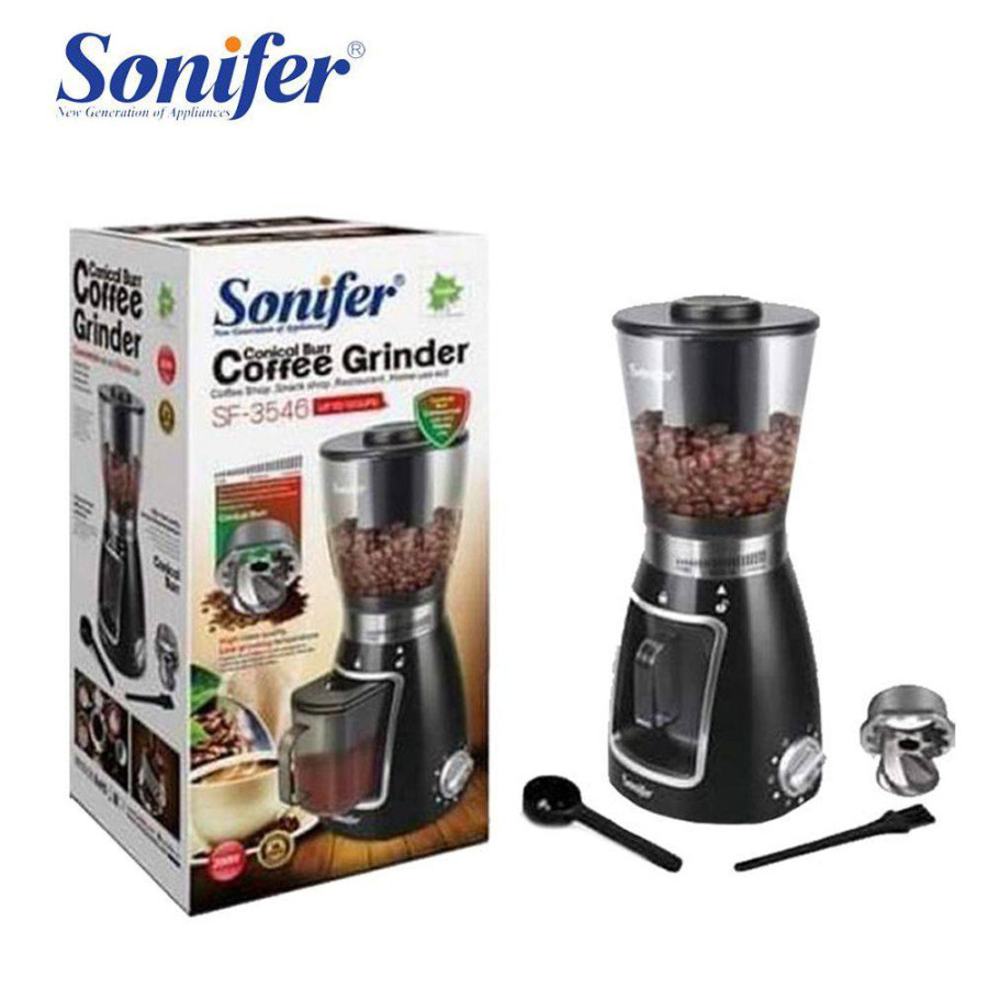 مطحنة قهوة مخروطية سونيفر Sonifer Conical Burr Coffee Grinder Sonifer Conical Burr Coffee Grinder