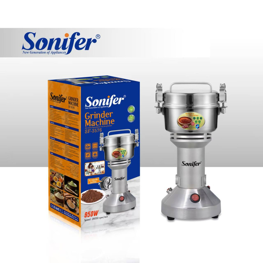 مطحنة كهربائية عالية السرعة سونيفر Sonifer High Speed Multifunction Grinder Sonifer High Speed Multifunction Electric Grinder