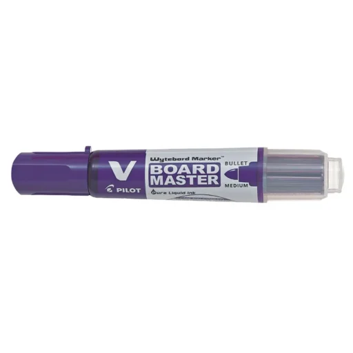 بايلوت قلم سبورة مدبب في 36 باكيت WBMAVBM-M-V بنفسجي Pilot Fine Tip Whiteboard Marker Purple 36 Pack WBMAVBM-M-V