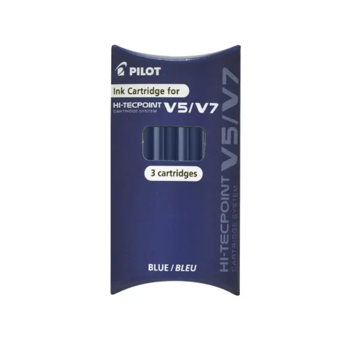 بايلوت حبر قلم سوفت لون أزرق (72 حامل × 12 مجموعة) BXS-IC-L-S3 Pilot Soft Pen Refill Blue 72 Stands 12 Sets BXS-IC-L-S3