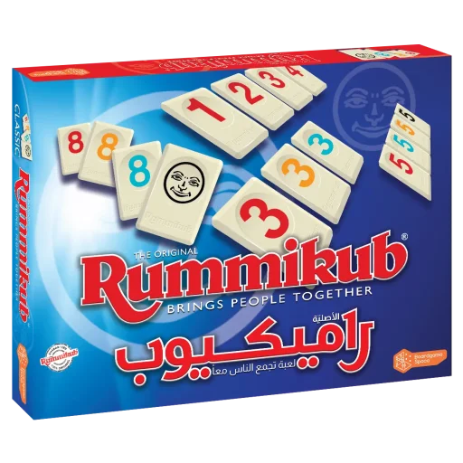 لعبة راميكيوب كلاسك  (عربي/انكليزي) Rummikub Classic (AR/EN)