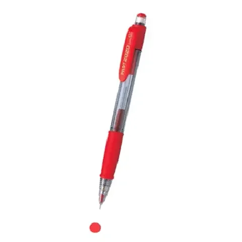 بايلوت (Super Grip 2026) قلم رصاص ميكانيكي 0.7 ملم - أحمر PILOT Super Grip 2020 Shaker Mechanical Pencil 0.7mm - Red