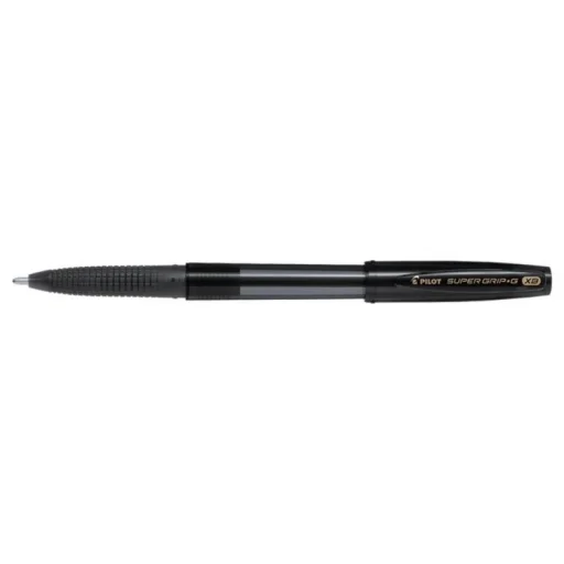 بايلوت (Super Grip G) قلم حبر جاف بغطاء، 1.6 ملم عريض جداً - أسود - BPS-GG-XB-B PILOT Super Grip G Cap-Type Ballpoint Pen 1.6mm Extra Broad - Black - BPS-GG-XB-B