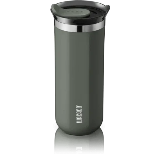 كوب واكاكو أوكتاروما جراندي العازل للحرارة (تفريغ هواء) - سعة 435 مل باللون الرمادي Wacaco OCTAROMA GRANDE Vacuum Insulated Mug / 435ML Grey