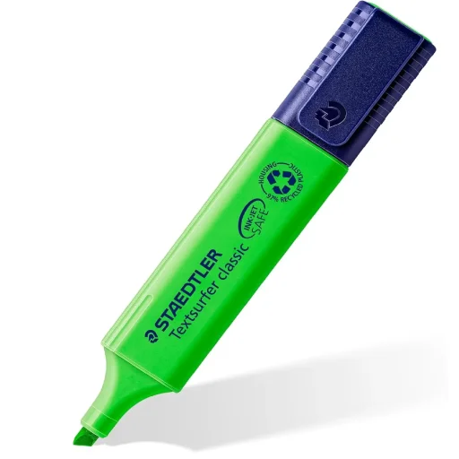 قلم تحديد ستيدلر تيكست سيرفر كلاسيك - أخضر Staedtler Textsurfer Classic Highlighter Green