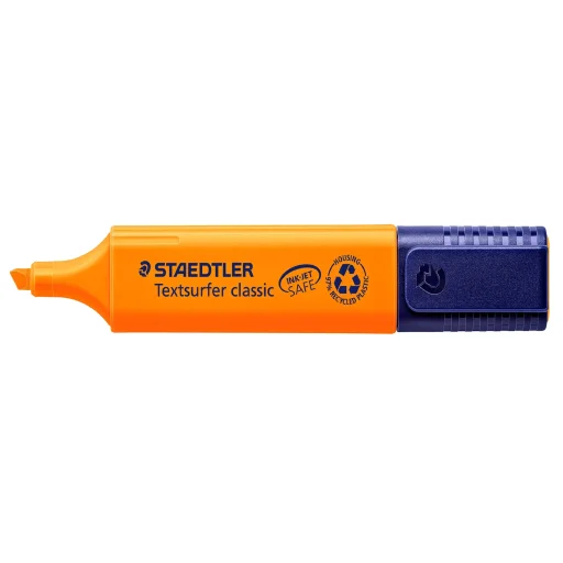 قلم تحديد ستيدلر تيكست سيرفر كلاسيك - برتقالي Staedtler Textsurfer Classic Highlighter Orange