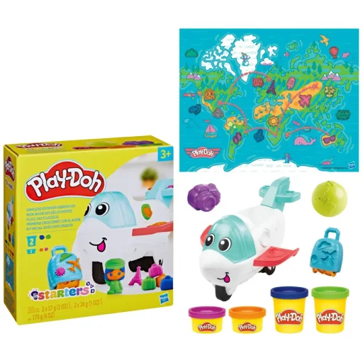 هاسبرو بلاي-دوه مجموعة البداية إيربلين إكسبلورر Hasbro Play-Doh Airplane Explorer Starter Set