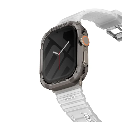 سكينارما كورونو حافظة ساعة أبل ألترا 49 ملم - توب فاتح Skinarma Kurono Apple Watch Ultra Case 49Mm - Light Taupe