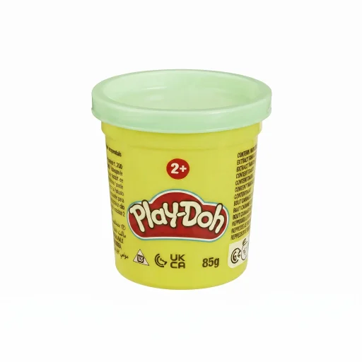 هاسبرو بلاي دو علبة مفردة 85 جم - أخضر نعناعي Hasbro Play-Doh Single Can 85 g - Mint Green