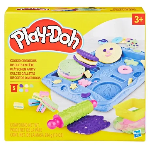 هاسبرو بلاي دو كيتشن كرييشنز مجموعة لعب إبداعات الكوكيز Hasbro Play-Doh Kitchen Creations Cookie Creations Playset
