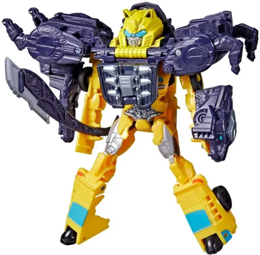 هاسبرو ترانسفورمرز: رايز أوف ذا بيستس بيست كومباينر بامبلبي وسنارلسيبر عبوة مجسمين Hasbro Transformers: Rise of the Beasts Beast Combiner Bumblebee & Snarlsaber Figure 2-Pack