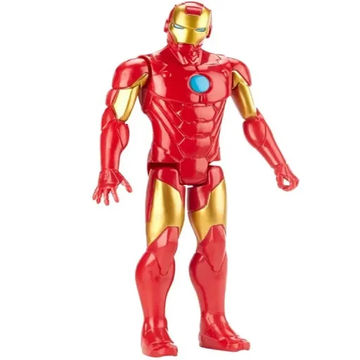 هاسبرو مارفل أفنجرز سلسلة تيتان هيرو مجسم أيرون مان 12 بوصة Hasbro Marvel Avengers Titan Hero Series Iron Man 12-Inch Figure