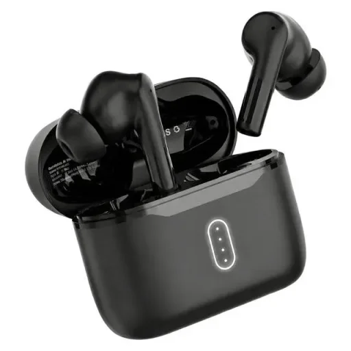 راف باور سماعات أذن لاسلكية بالكامل بوم بيتس بلوتوث 6.0 RP-BH1020 - أسود RAVPower RP-BH1020 BoomBeats Bluetooth 6.0 True Wireless Earbuds - Black