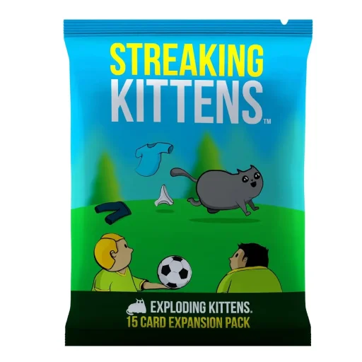 إكسبلودينغ كيتنز توسعة ستريكينغ كيتنز Exploding Kittens Streaking Kittens Expansion