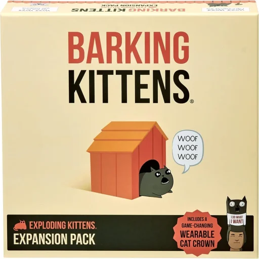 إكسبلودينج كيتنز توسعة باركينج كيتنز Exploding Kittens Barking Kittens Expansion