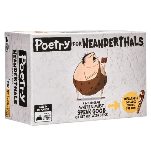 لعبة بطاقات بويتري فور نياندرتالز Poetry for Neanderthals Card Game