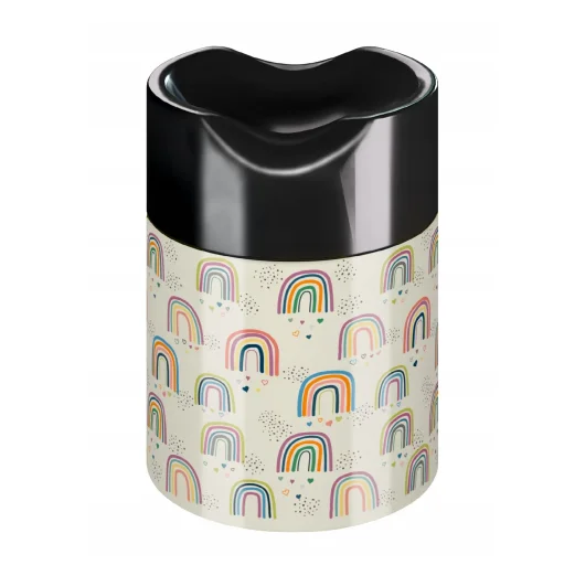 ستدلر Pattern 51166MBK Mix مبراة ذات ثقب واحد مع حاوية - بطاقة بليستر STAEDTLER Pattern 51166MBK Mix Single-hole Tub Sharpener - Blister Card