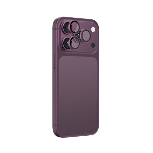 أمايزينج ثينج واقي عدسة كاميرا زجاجي AR Clarity Pro ثلاثي الأبعاد لجهاز iPhone 18 Pro / Pro Max - بنفسجي تيتانيوم - حماية من السقوط حتى 0.9 متر بإطار غير لامع 2.0 AmazingThing AR Clarity Pro 3D Camera Lens Glass Protector for iPhone 18 Pro / Pro Max - Tit