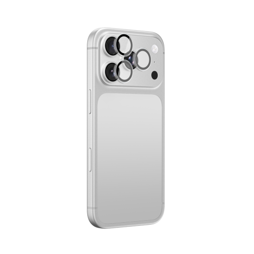 أمايزينج ثينج واقي عدسة كاميرا زجاجي AR Clarity Pro ثلاثي الأبعاد لجهاز iPhone 18 Pro / Pro Max - فضي تيتانيوم - حماية من السقوط حتى 0.9 متر بإطار غير لامع 2.0 AmazingThing AR Clarity Pro 3D Camera Lens Glass Protector for iPhone 18 Pro / Pro Max - Titan 