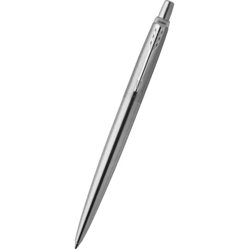 باركر قلم جاف جوتر فضي سادة ستاندرد 1953170 Parker Jotter Standard Ballpoint Pen Silver Plain 1953170