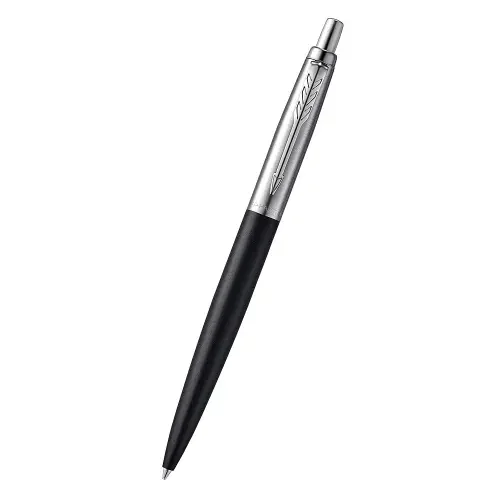 باركر قلم جاف  جوتراسود كروم 2068358 -XL Parker Jotter XL Ballpoint Pen Black Chrome 2068358