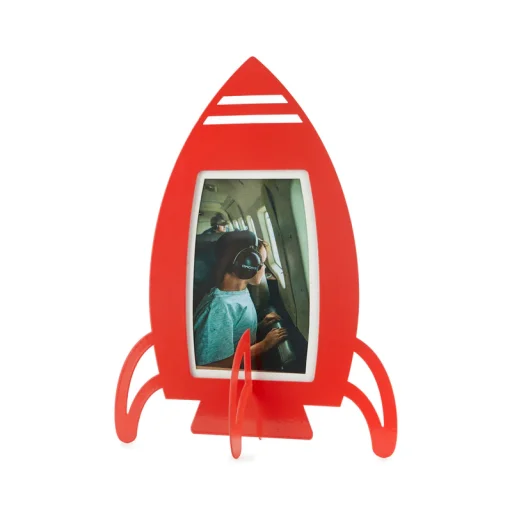 إطار صور بالفي – روكيت، باللون الأحمر، معدن Balvi Photo frame,Rocket,red,metal