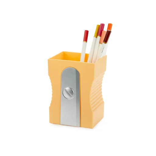 حامل أقلام بالفي – شاربنر، باللون البرتقالي، بلاستيك Balvi Pen holder,Sharpener,orange,plastic