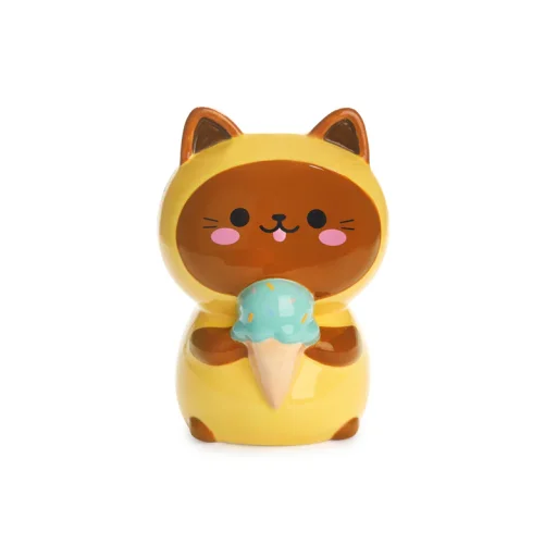 حصالة بالفي – كاوايي مينتي، باللون الأصفر، سيراميك Balvi Coin bank,Kawaii Minty,yellow,ceramic