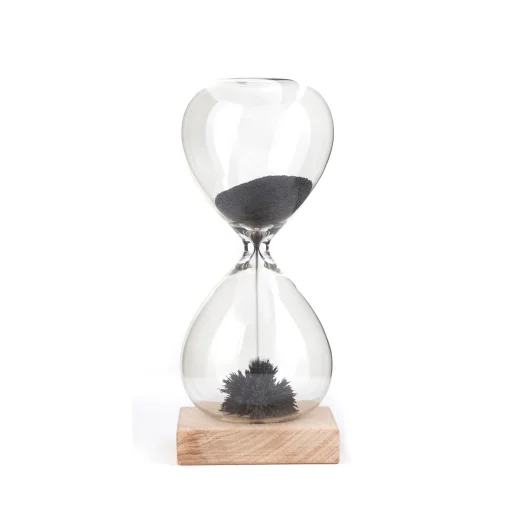 ساعة رملية بالرمل المغناطيسي – كود Y922 Kikkerland HOURGLASS MAGNETIC SAND - code Y922