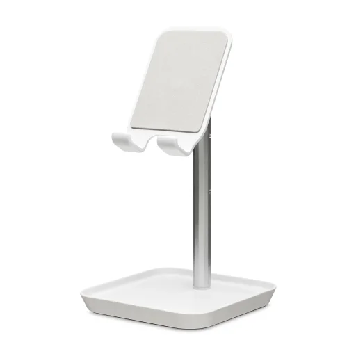حامل هاتف قابل للتعديل – أبيض Kikkerland ADJUSTABLE PHONE STAND WHITE