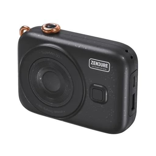 باور بانك زيندور SuperMini GO مغناطيسي لاسلكي بقدرة 20 واط — اللون الأسود Zendure SuperMini GO 20W Magnetic Wireless - Black