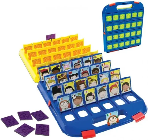 لعبة "من أنت؟" و"من في حديقة الحيوان؟" 2 في 1 من أمباسادور Ambassador Who Are You & Who's at the Zoo Game