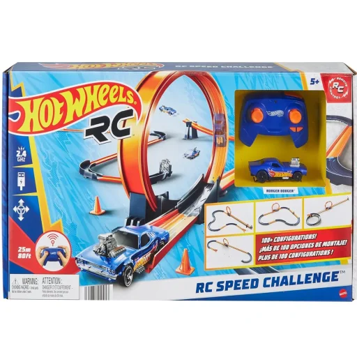 مجموعة مسارات هوت ويلز للسيارات التي تعمل بالتحكم عن بعد - مقياس 1:64 Hot Wheels RC 1:64 Track Set