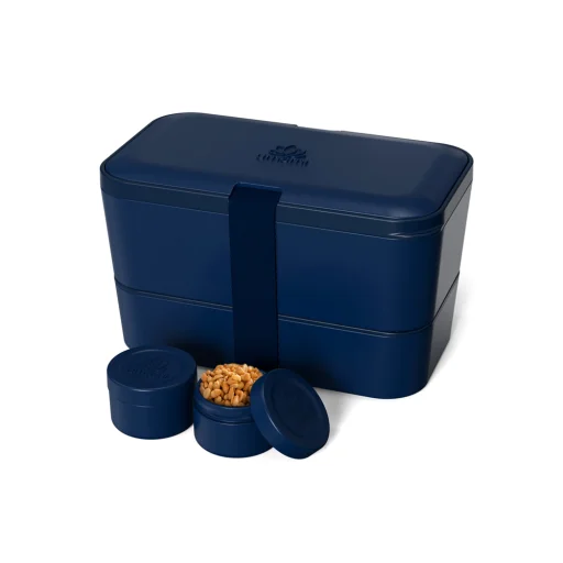صندوق غداء "أومامي" قابل للتكديس (Nestable Bento Box) - لون كحلي Umami Nestable Bento Box - Navy Blue